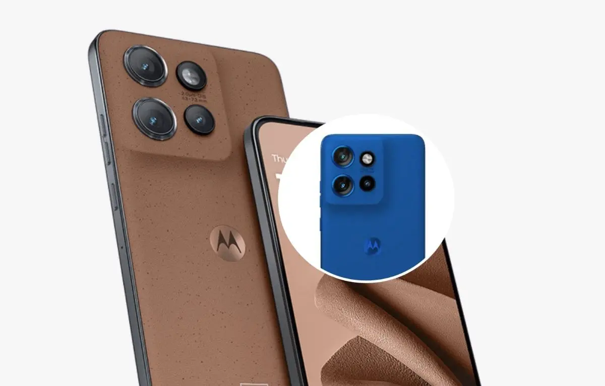 Motorola Edge 50 Neo incluye sistema de protección IP68 de resistencia al agua. Foto: Cortesía
