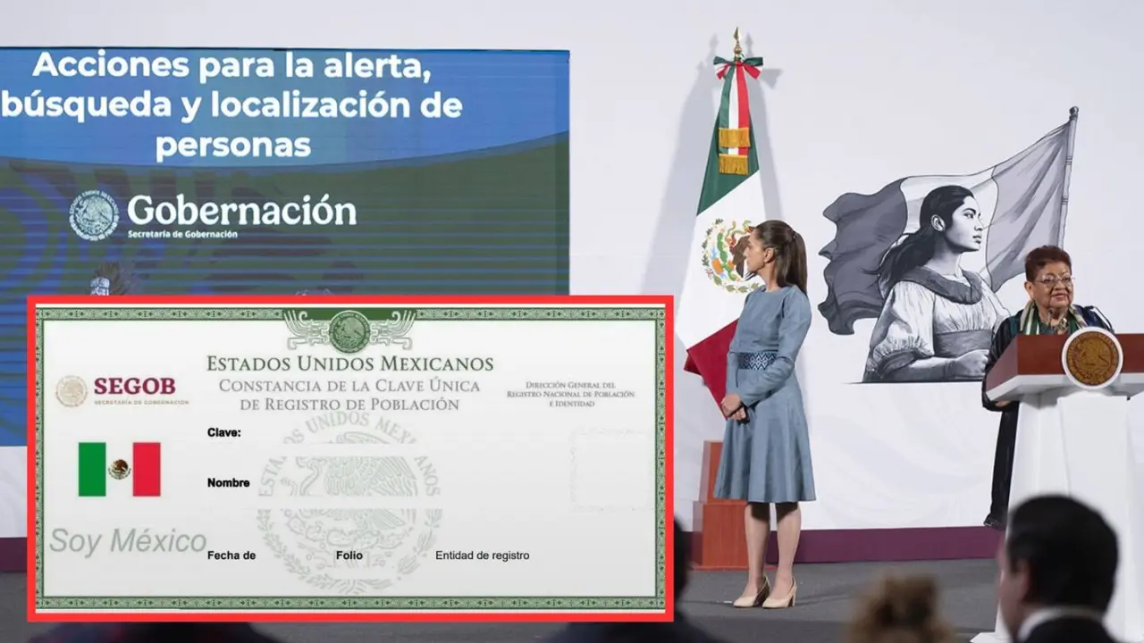 Presentación Nueva Estrategia Contra Desaparición de personas México. Crédito: Presidencia/Especial
