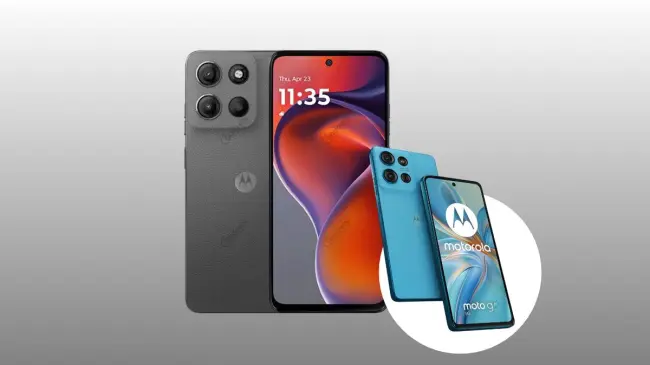 Motorola Moto G15 y Moto G75 con batería de larga duración. Foto: Cortesía