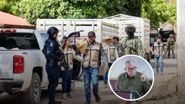 Ya se atiende a desplazados por violencia en el norte de Sinaloa según Rocha Moya