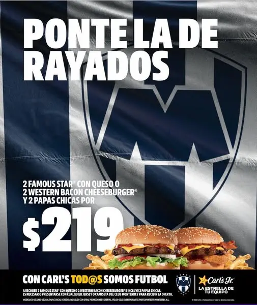 Combo especial para los aficionados de Rayados. Foto: Facebook Rayados