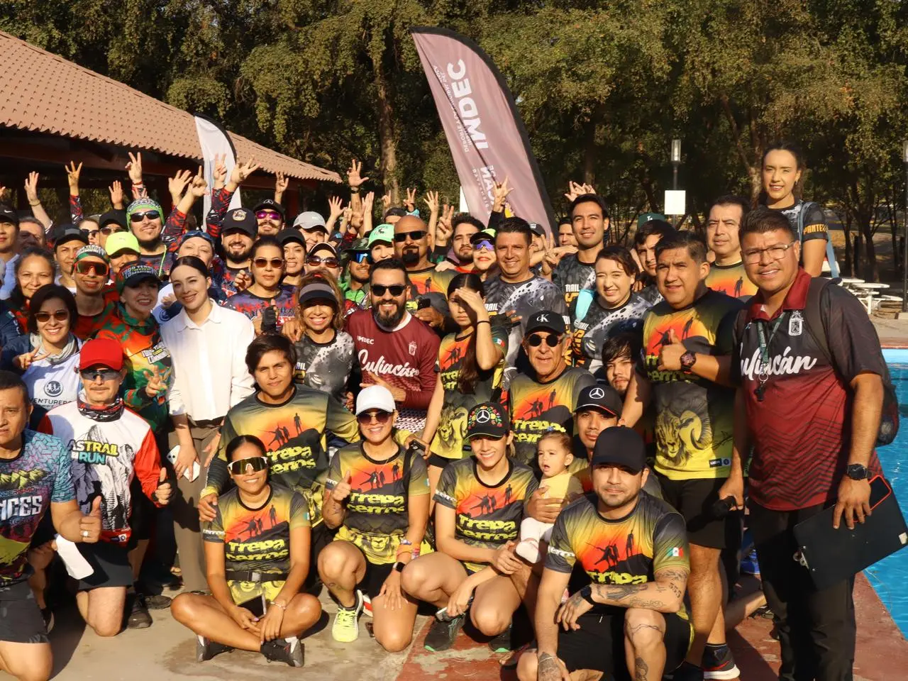Más de 10 equipos participan en el primer Rally Senderista IMDEC 2025.