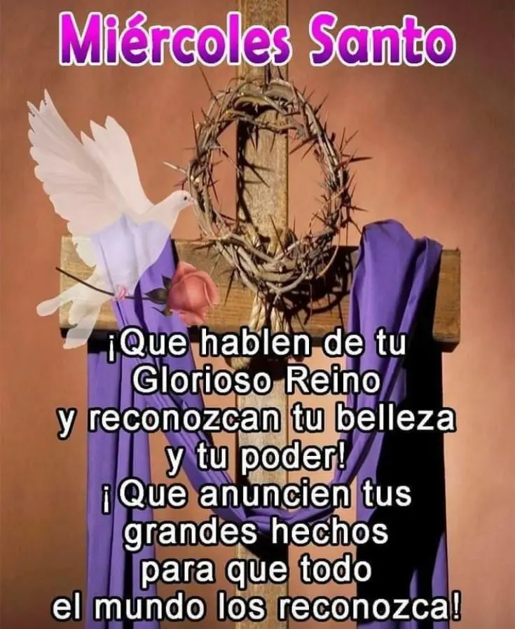 Oraciones para rezar en el Miércoles Santo
