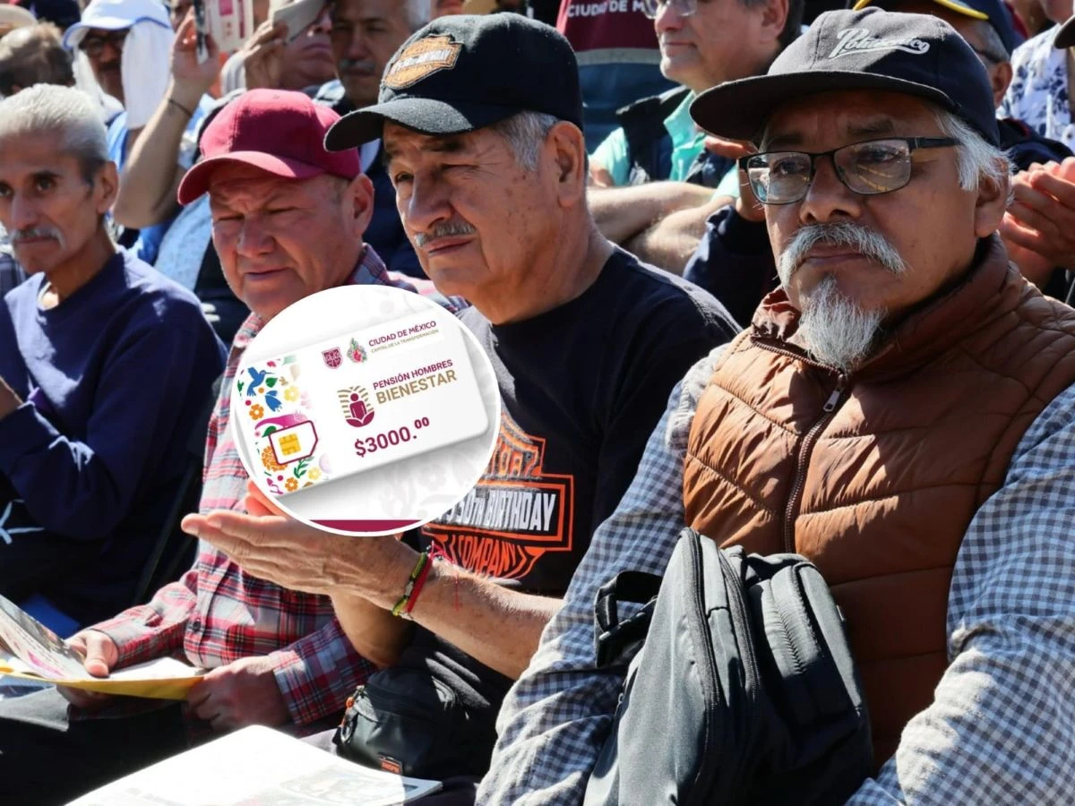 Pensión de Hombres Bienestar de la CDMX. Foto: Cortesía