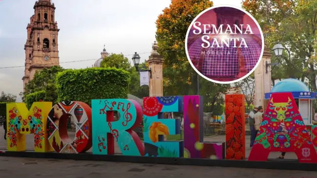 Morelia destinó turístico importante en México, espera que en estos días santos los comerciantes tengan ventas por encima de 140 millones de pesos. Foto: Cortesía.