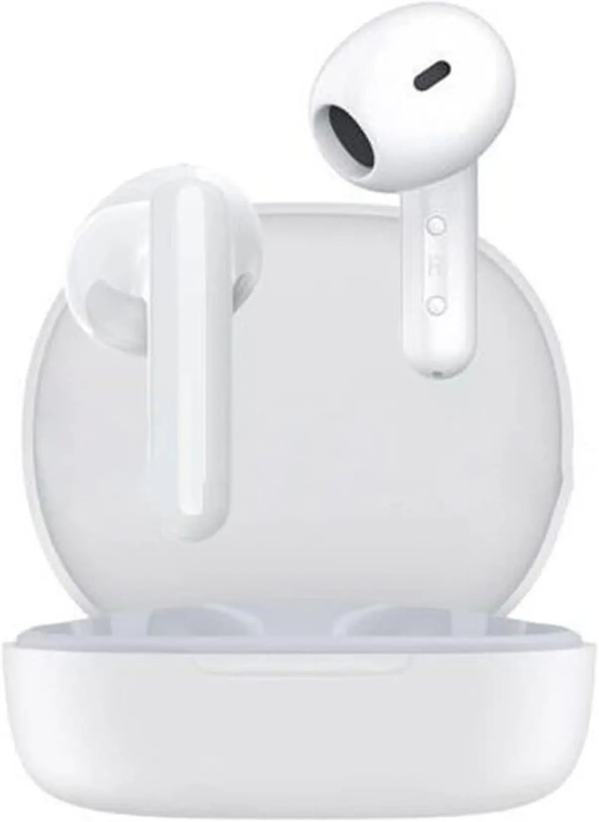 Los audífonos Xiaomi Redmi Buds 4 Lite son iigeros. Foto: Cortesía