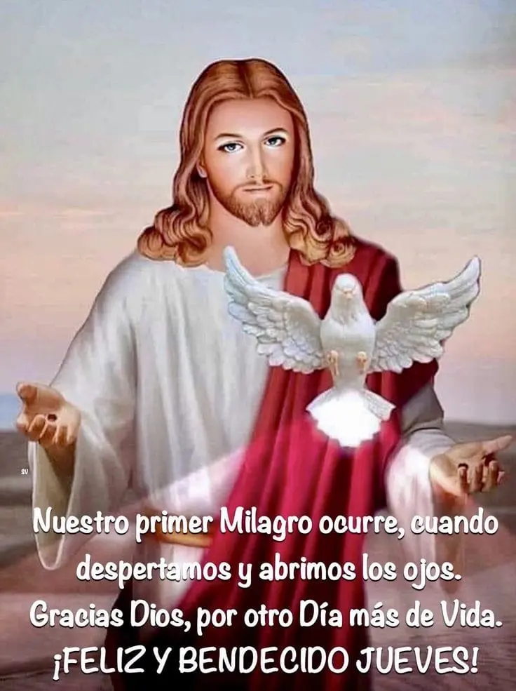 Desea un buen día este Jueves Santo. Foto: Pinterest.