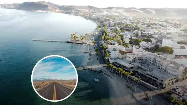 Estos son los costos de viajar de Los Cabos a la Paz por carretera. Foto: Gobierno de Baja California Sur.