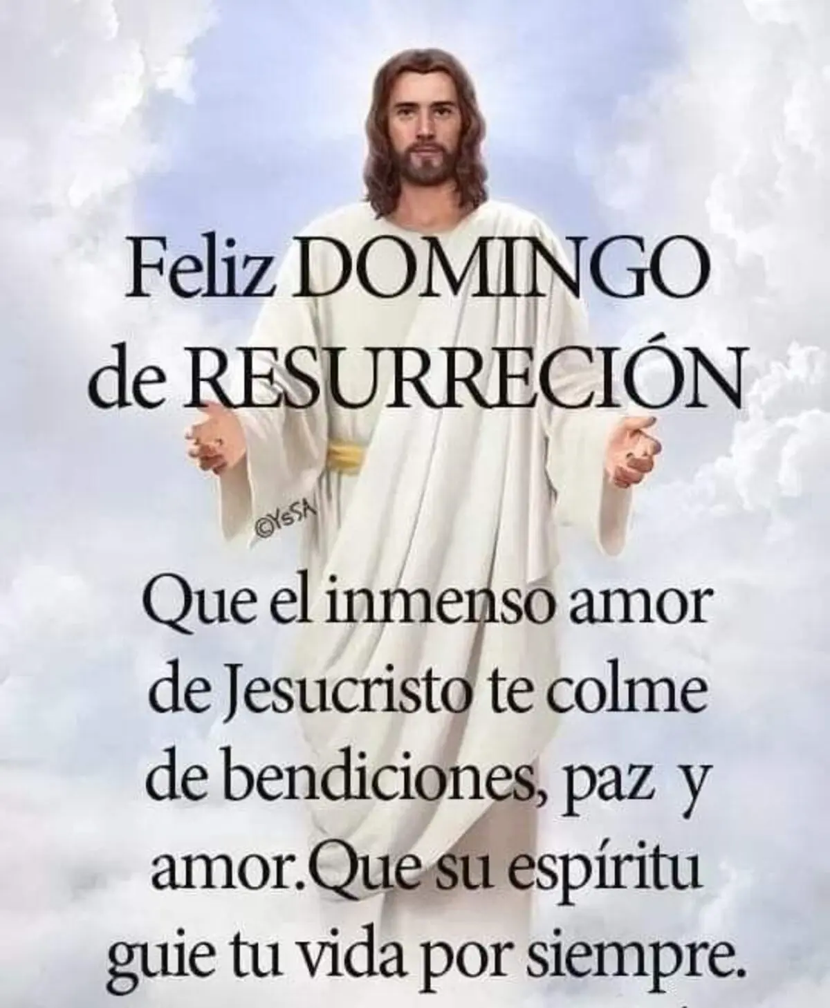 Frase para compartir en el Domingo de Resurrección. Foto: Pinterest