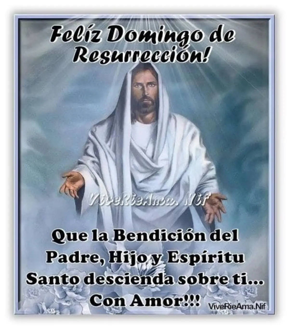 Frase para compartir en el Domingo de Resurrección. Foto: Pinterest