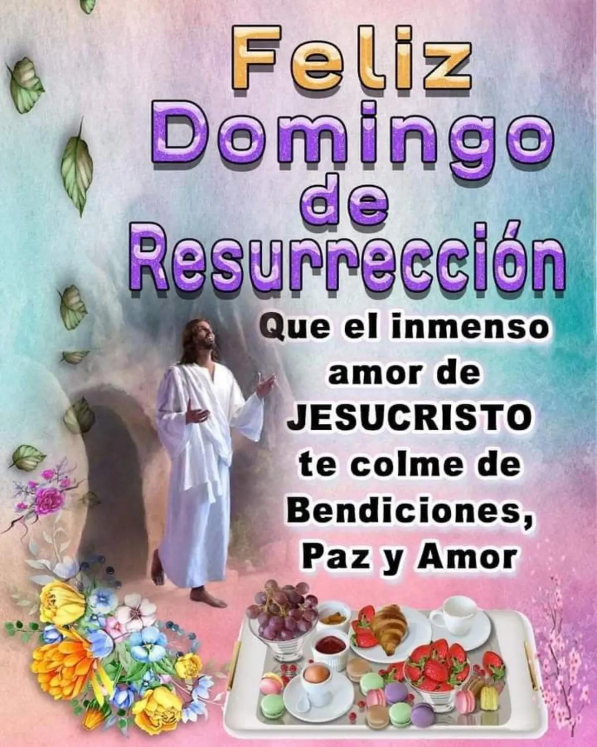Frase para compartir en el Domingo de Resurrección. Foto: Pinterest