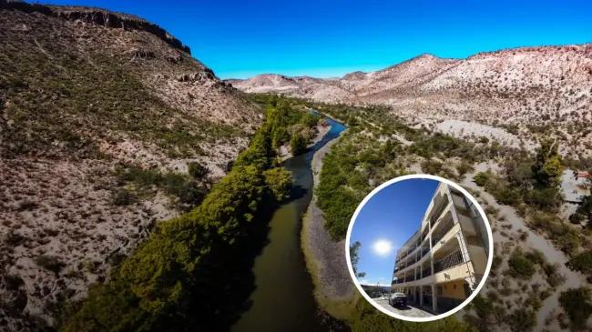Hotel con vistas a la presa más grande de Durango