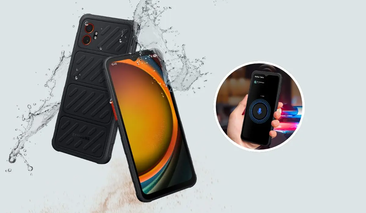 Samsung Galaxy XCover7 Pro, diseñado para ambientes extremos. Foto: Cortesía