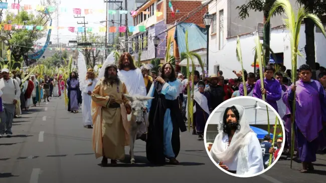 A que hora y día sera la  viacrucis en Iztapalapa Foto: Escapada H (Facebook)