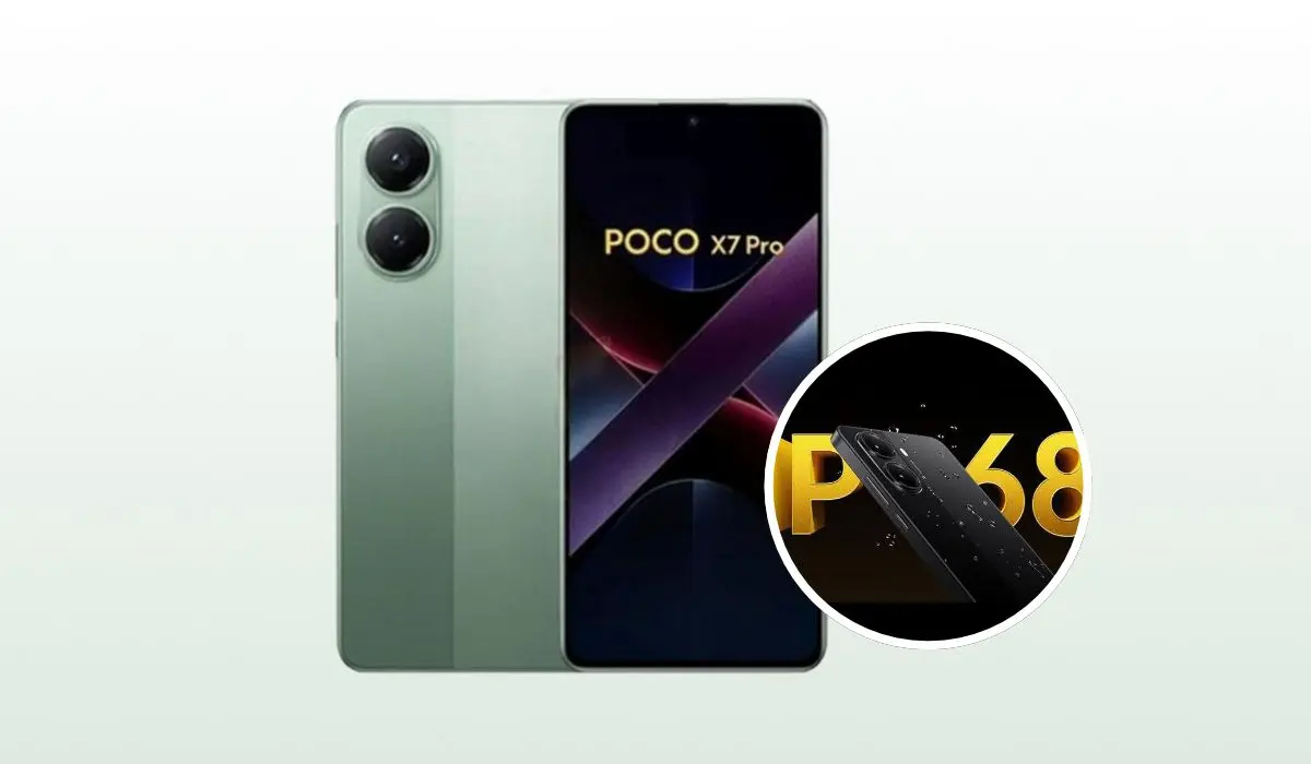 Xiaomi POCO X7 Pro 5G es resistente al agua, Foto: Cortesía