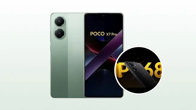 Xiaomi POCO X7 Pro 5G es resistente al agua, Foto: Cortesía