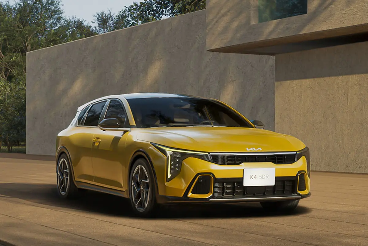 Así luce el nuevo K4 Hatchback 2026. Foto: Kia