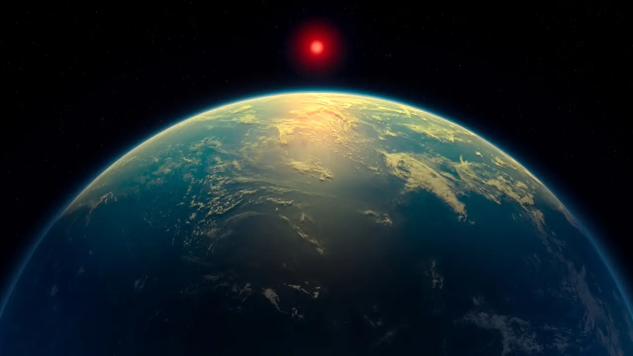 Se detectó metano y dióxido de carbono en la atmósfera de K2-18b. Foto: University of Cambridge