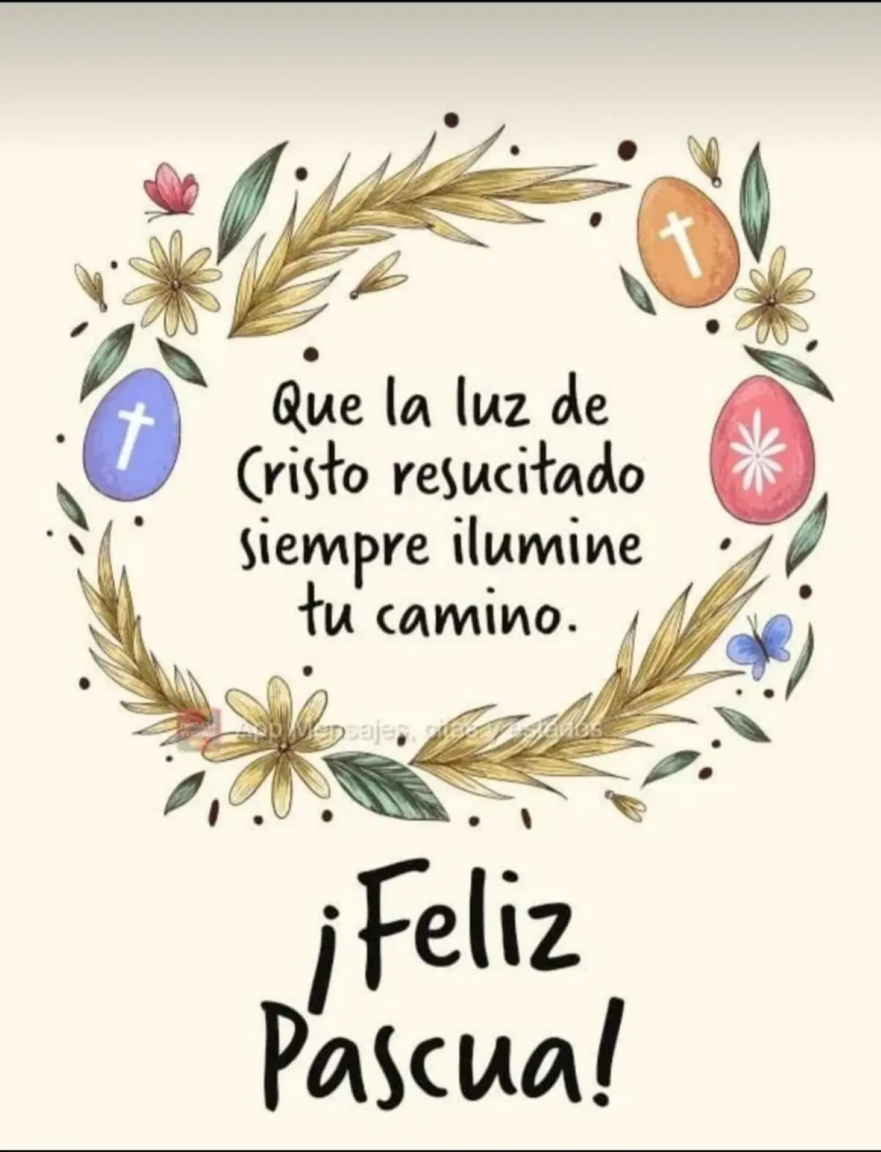 Feliz Pascua 2025. Foto: Pinterest