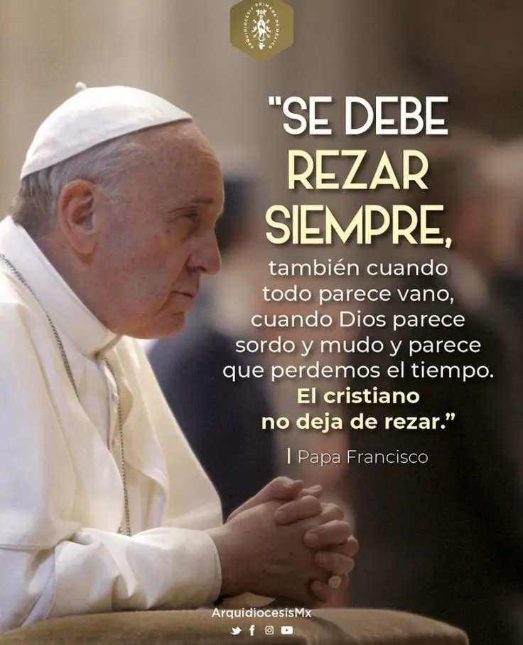 Oraciones del Papa Franscisco