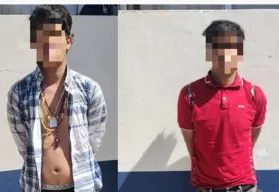 Detienen a dos hombres armados que viajaban en motocicleta en Culiacán