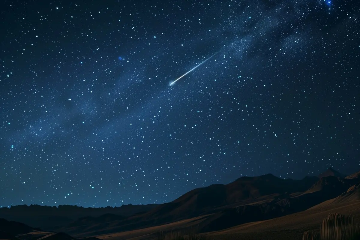 Las Líridas son uno de los eventos astronómicos más esperados del 2025. Imagen temática: Freepik