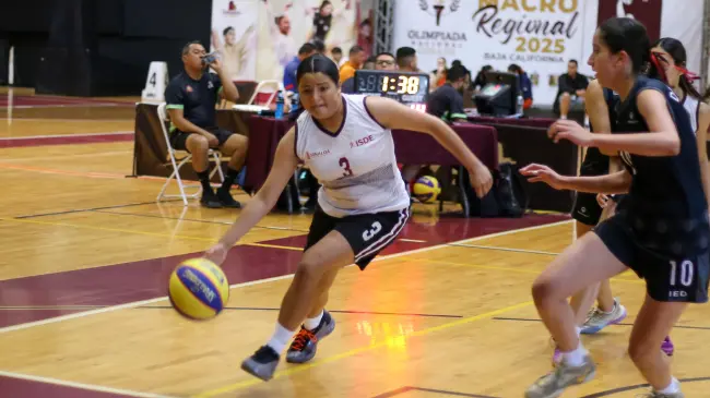 Selecciones de básquetbol 3x3 de Sinaloa destacan en torneo regional en Tijuana. Foto: ISDE