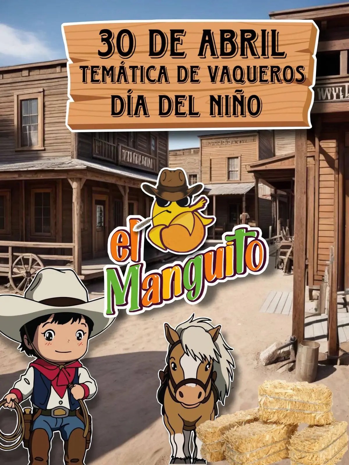 Día del Niño y la Niña en El Manguito BCS. Foto: Facebook El Manguito BCS.
