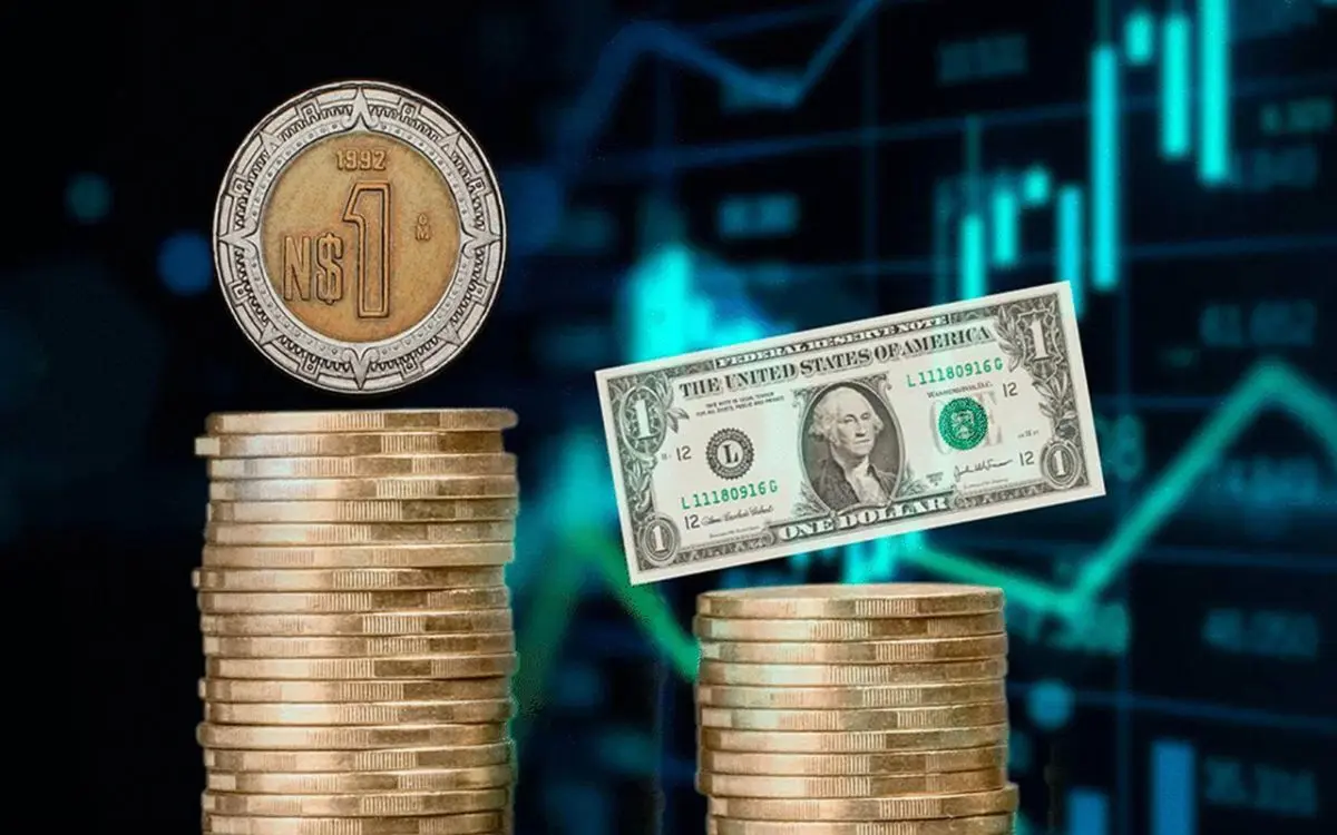 Peso mexicano frente al dólar se fortalece. Foto: Aristegui Noticias