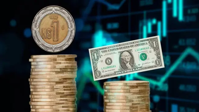 Peso mexicano frente al dólar se fortalece. Foto: Aristegui Noticias