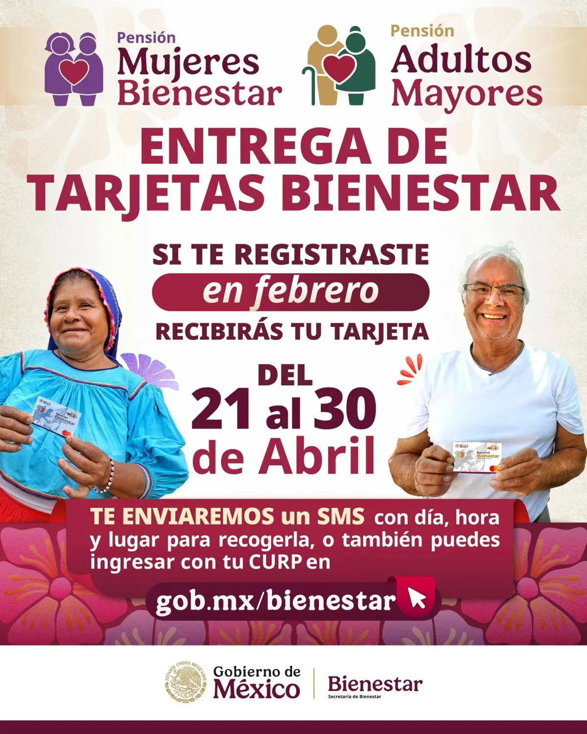 Descubre cómo conocer tu día de entrega de la Tarjeta Bienestar.