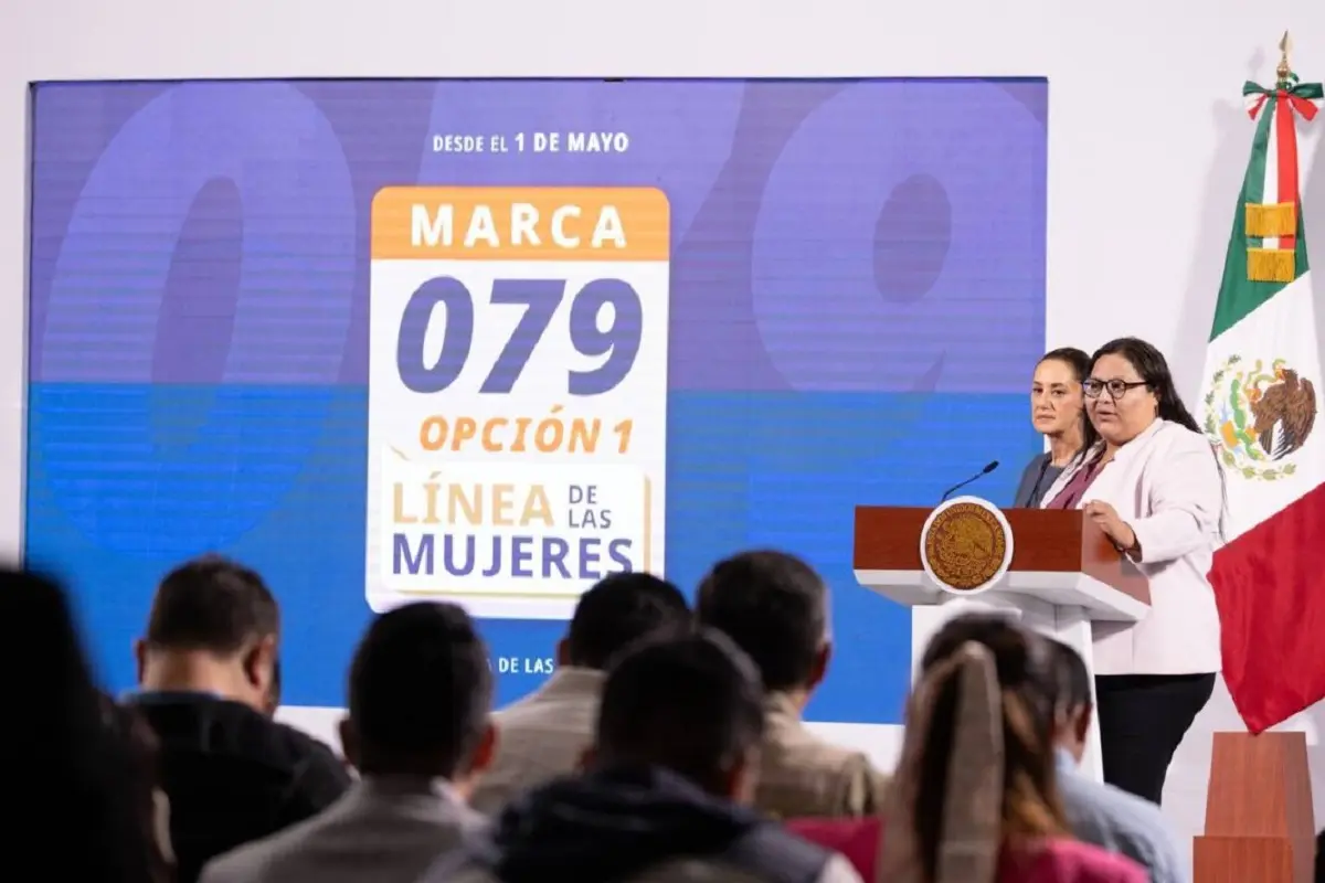 Las mujeres podrán marcar para recibir atención. Foto: X @CitlaHM