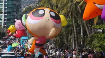 Secretaría de Turismo invita a celebrar el Día del Niño con el desfile de globos gigantes en Acapulco