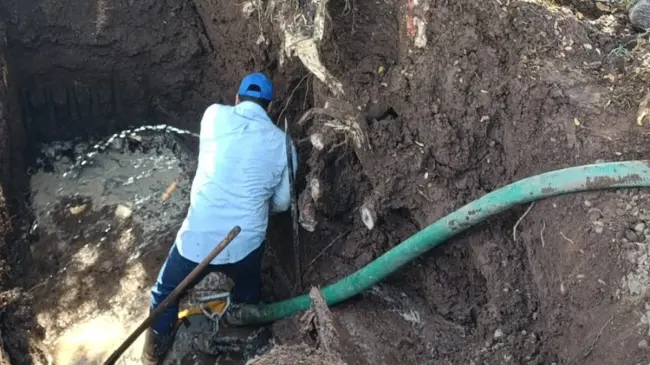 Varias colonias de Culiacán se quedan sin agua.