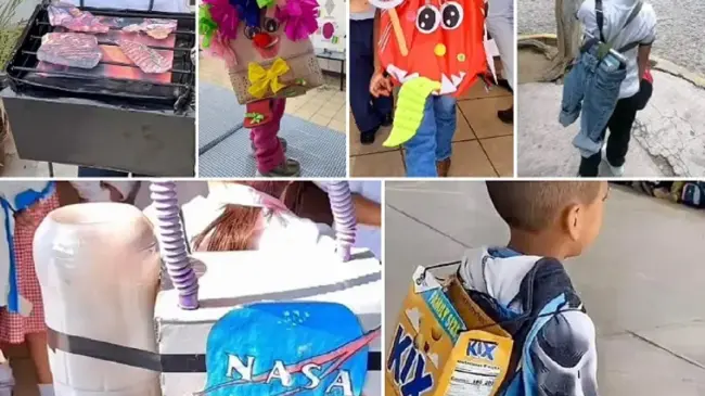 Aquí varias ideas de mochila loca. Foto: Cortesía