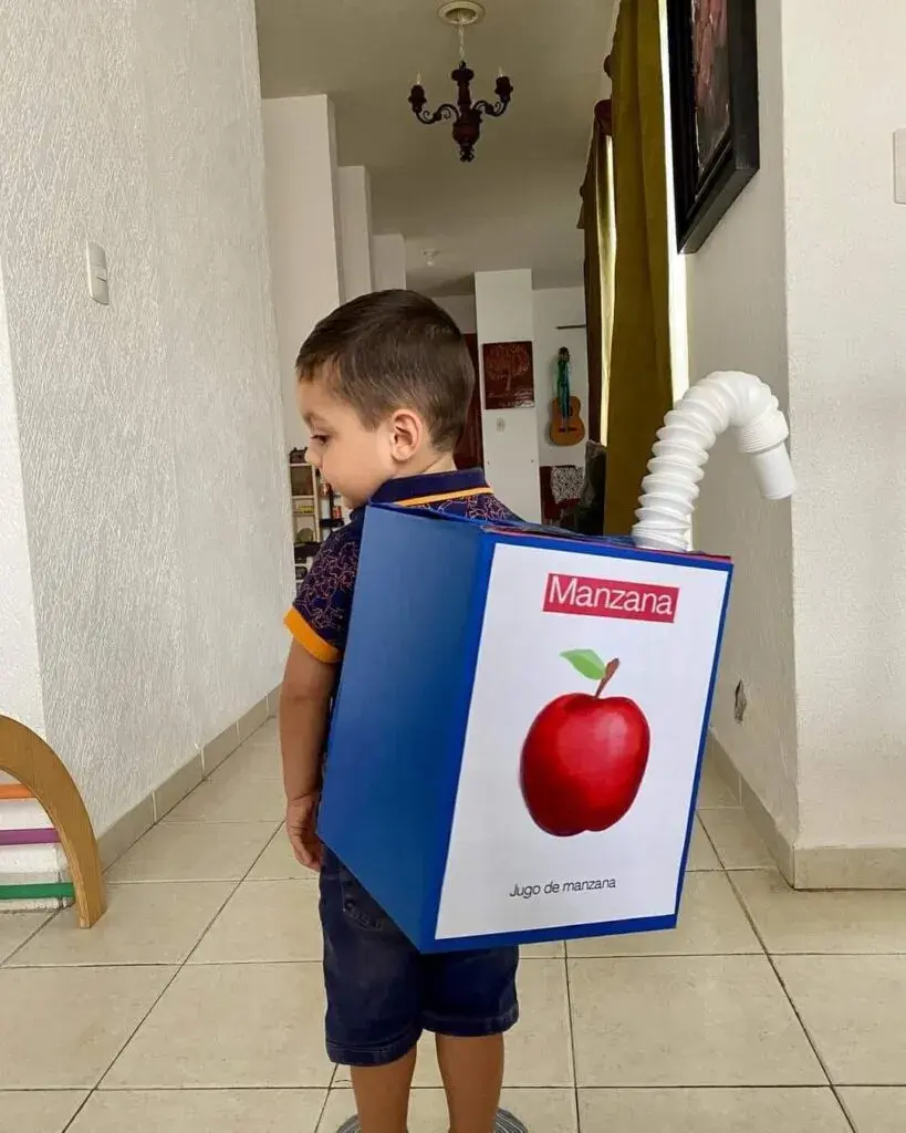 Mochila loca jugo de manzana