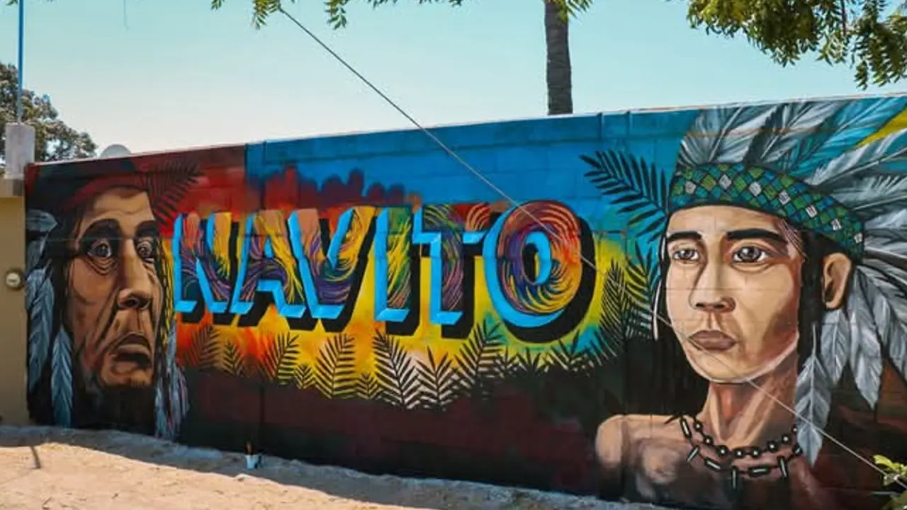 Navito pinta su historia con un mural que une generaciones y honra sus raíces ancestrales. Fotos: @ElDoradoSoy