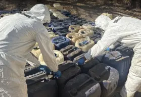 Golpe millonario al narco en Durango: aseguran metanfetamina valuada en más de 50 mdp