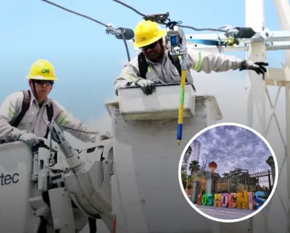 En Los Mochis CFE suspenderá servicio de luz