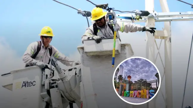 La Comisión Federal de Electricidad suspenderá sus servicios en la ciudad de Los Mochis este 26 de abril. Foto: Cortesía.