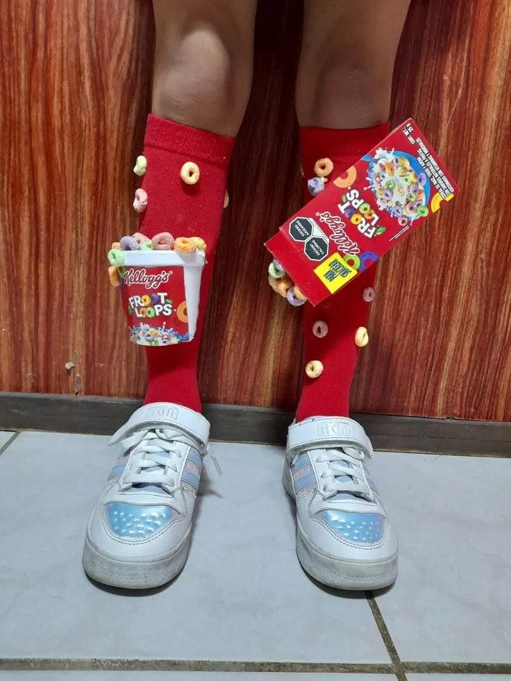 Calceta loca para el Día del Niño y la Niña. Foto: Pinterest.