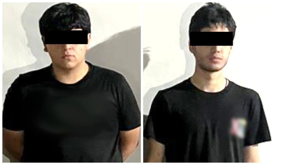 Dos jóvenes son detenidos en Culiacán con armamento.