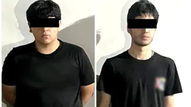 Dos jóvenes son detenidos en Culiacán con armamento.