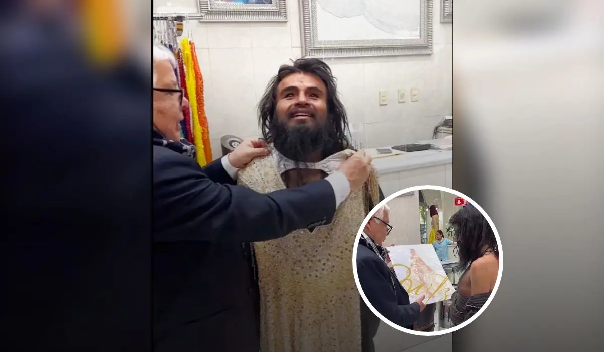 Diseñador mexicano se vuelve viral al cumplir el deseo del influencer Diva Indigente