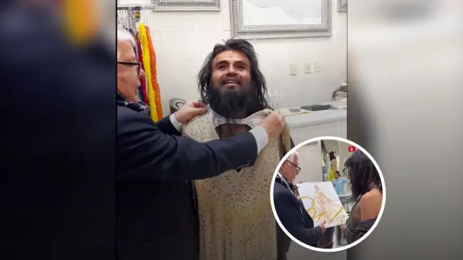 Diseñador mexicano se vuelve viral al cumplir el deseo del influencer Diva Indigente