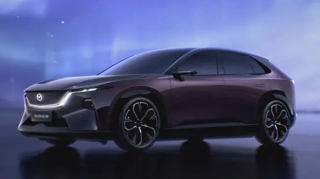 El futuro es la inspiración del nuevo CX-6e. Foto: Mazda