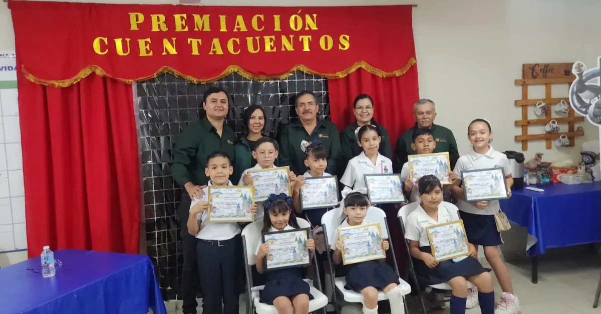 Niños cuentacuentos de la Emiliano Zapata, de Villa Juárez Navolato hacen brillar su talento literario