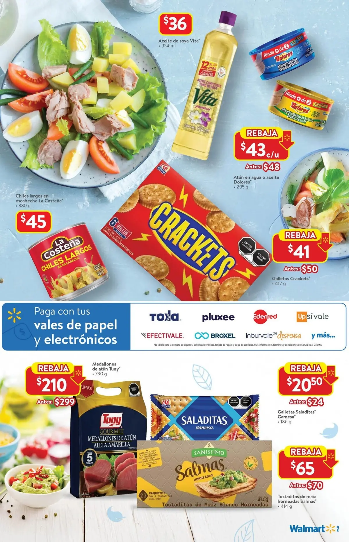 Aprovecha las ofertas en despensa que Walmart tiene para ti durante abril. Imagen: Walmart