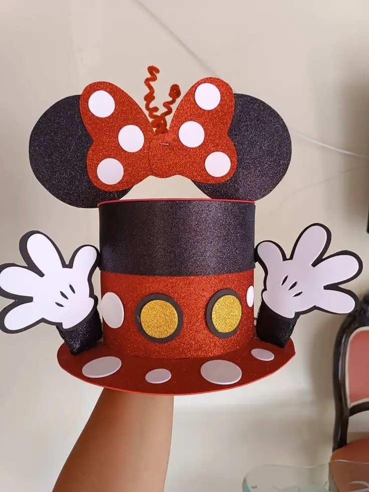 Idea de sombrero loco. Foto: Pinterest