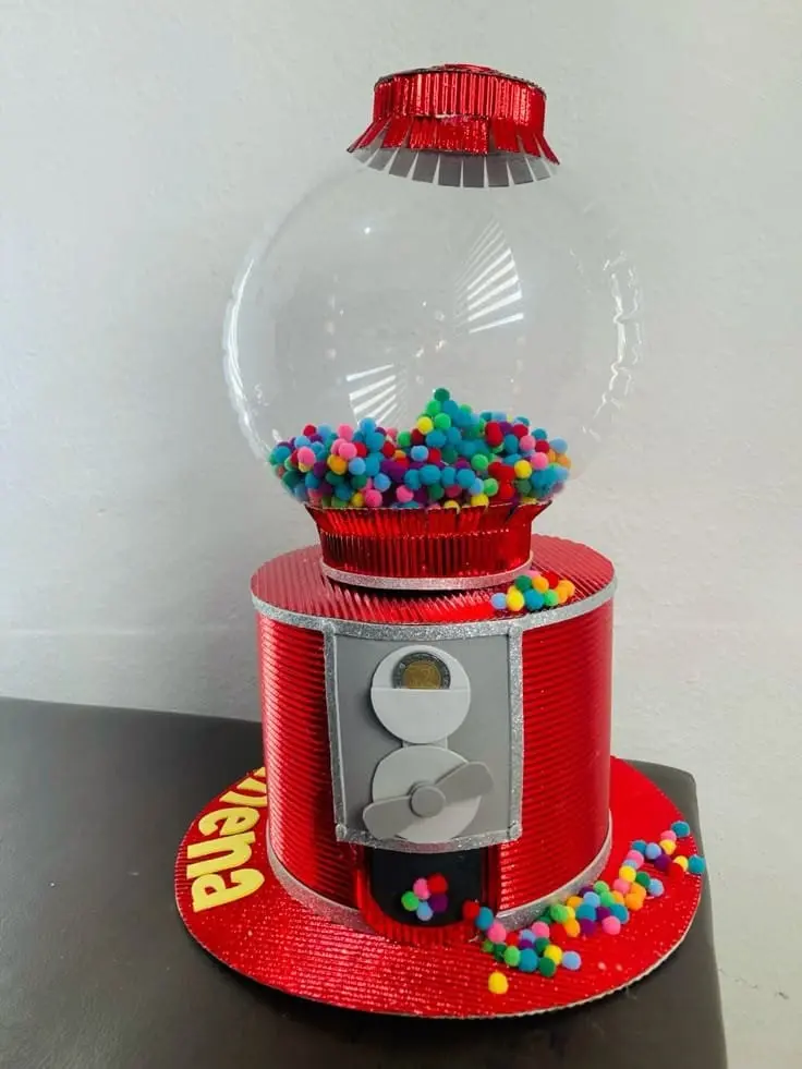 Idea de sombrero loco. Foto: Pinterest.